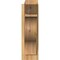 Ekena Millwork Funston Slat Rough Sawn Outlooker, Western Red Cedar, 6"W x 16"D x 20"H OUT06X16X20FST06RWR - alternate 2